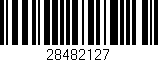 Código de barras (EAN, GTIN, SKU, ISBN): '28482127'