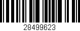 Código de barras (EAN, GTIN, SKU, ISBN): '28499623'