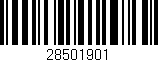 Código de barras (EAN, GTIN, SKU, ISBN): '28501901'