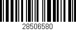 Código de barras (EAN, GTIN, SKU, ISBN): '28506580'