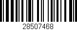 Código de barras (EAN, GTIN, SKU, ISBN): '28507468'