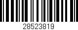 Código de barras (EAN, GTIN, SKU, ISBN): '28523819'