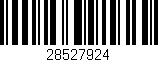 Código de barras (EAN, GTIN, SKU, ISBN): '28527924'