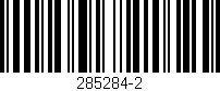 Código de barras (EAN, GTIN, SKU, ISBN): '285284-2'