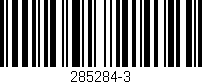 Código de barras (EAN, GTIN, SKU, ISBN): '285284-3'