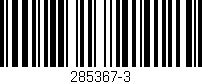 Código de barras (EAN, GTIN, SKU, ISBN): '285367-3'