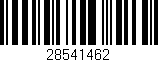 Código de barras (EAN, GTIN, SKU, ISBN): '28541462'