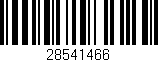 Código de barras (EAN, GTIN, SKU, ISBN): '28541466'