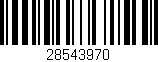 Código de barras (EAN, GTIN, SKU, ISBN): '28543970'