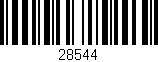 Código de barras (EAN, GTIN, SKU, ISBN): '28544'