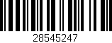 Código de barras (EAN, GTIN, SKU, ISBN): '28545247'