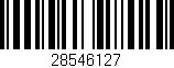 Código de barras (EAN, GTIN, SKU, ISBN): '28546127'