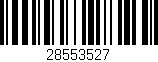 Código de barras (EAN, GTIN, SKU, ISBN): '28553527'