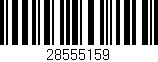 Código de barras (EAN, GTIN, SKU, ISBN): '28555159'