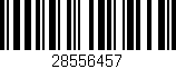 Código de barras (EAN, GTIN, SKU, ISBN): '28556457'
