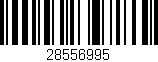 Código de barras (EAN, GTIN, SKU, ISBN): '28556995'