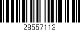 Código de barras (EAN, GTIN, SKU, ISBN): '28557113'
