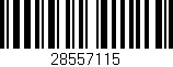Código de barras (EAN, GTIN, SKU, ISBN): '28557115'