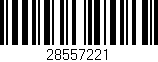 Código de barras (EAN, GTIN, SKU, ISBN): '28557221'