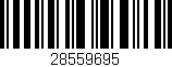 Código de barras (EAN, GTIN, SKU, ISBN): '28559695'