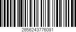 Código de barras (EAN, GTIN, SKU, ISBN): '2856243776091'
