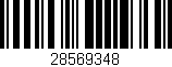 Código de barras (EAN, GTIN, SKU, ISBN): '28569348'