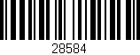 Código de barras (EAN, GTIN, SKU, ISBN): '28584'