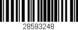 Código de barras (EAN, GTIN, SKU, ISBN): '28593248'