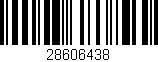 Código de barras (EAN, GTIN, SKU, ISBN): '28606438'