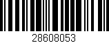 Código de barras (EAN, GTIN, SKU, ISBN): '28608053'