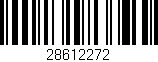 Código de barras (EAN, GTIN, SKU, ISBN): '28612272'