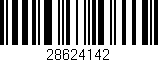 Código de barras (EAN, GTIN, SKU, ISBN): '28624142'