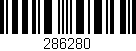 Código de barras (EAN, GTIN, SKU, ISBN): '286280'