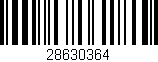 Código de barras (EAN, GTIN, SKU, ISBN): '28630364'