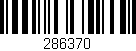 Código de barras (EAN, GTIN, SKU, ISBN): '286370'