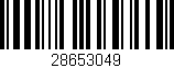 Código de barras (EAN, GTIN, SKU, ISBN): '28653049'