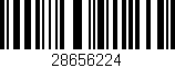 Código de barras (EAN, GTIN, SKU, ISBN): '28656224'