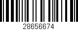 Código de barras (EAN, GTIN, SKU, ISBN): '28656674'
