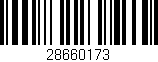 Código de barras (EAN, GTIN, SKU, ISBN): '28660173'