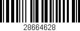 Código de barras (EAN, GTIN, SKU, ISBN): '28664628'