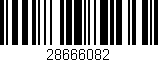 Código de barras (EAN, GTIN, SKU, ISBN): '28666082'