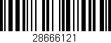 Código de barras (EAN, GTIN, SKU, ISBN): '28666121'