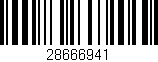 Código de barras (EAN, GTIN, SKU, ISBN): '28666941'