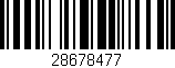 Código de barras (EAN, GTIN, SKU, ISBN): '28678477'