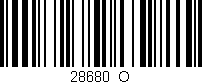 Código de barras (EAN, GTIN, SKU, ISBN): '28680_O'