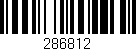 Código de barras (EAN, GTIN, SKU, ISBN): '286812'