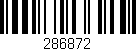 Código de barras (EAN, GTIN, SKU, ISBN): '286872'