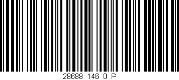 Código de barras (EAN, GTIN, SKU, ISBN): '28688_146_0_P'