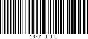 Código de barras (EAN, GTIN, SKU, ISBN): '28701_0_0_U'
