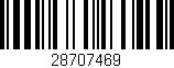 Código de barras (EAN, GTIN, SKU, ISBN): '28707469'